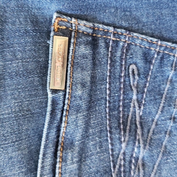 44-T💛 White House Black Market Feel beautiful Sz 10R Boot Leg Women's Jeans - Picture 5 of 8